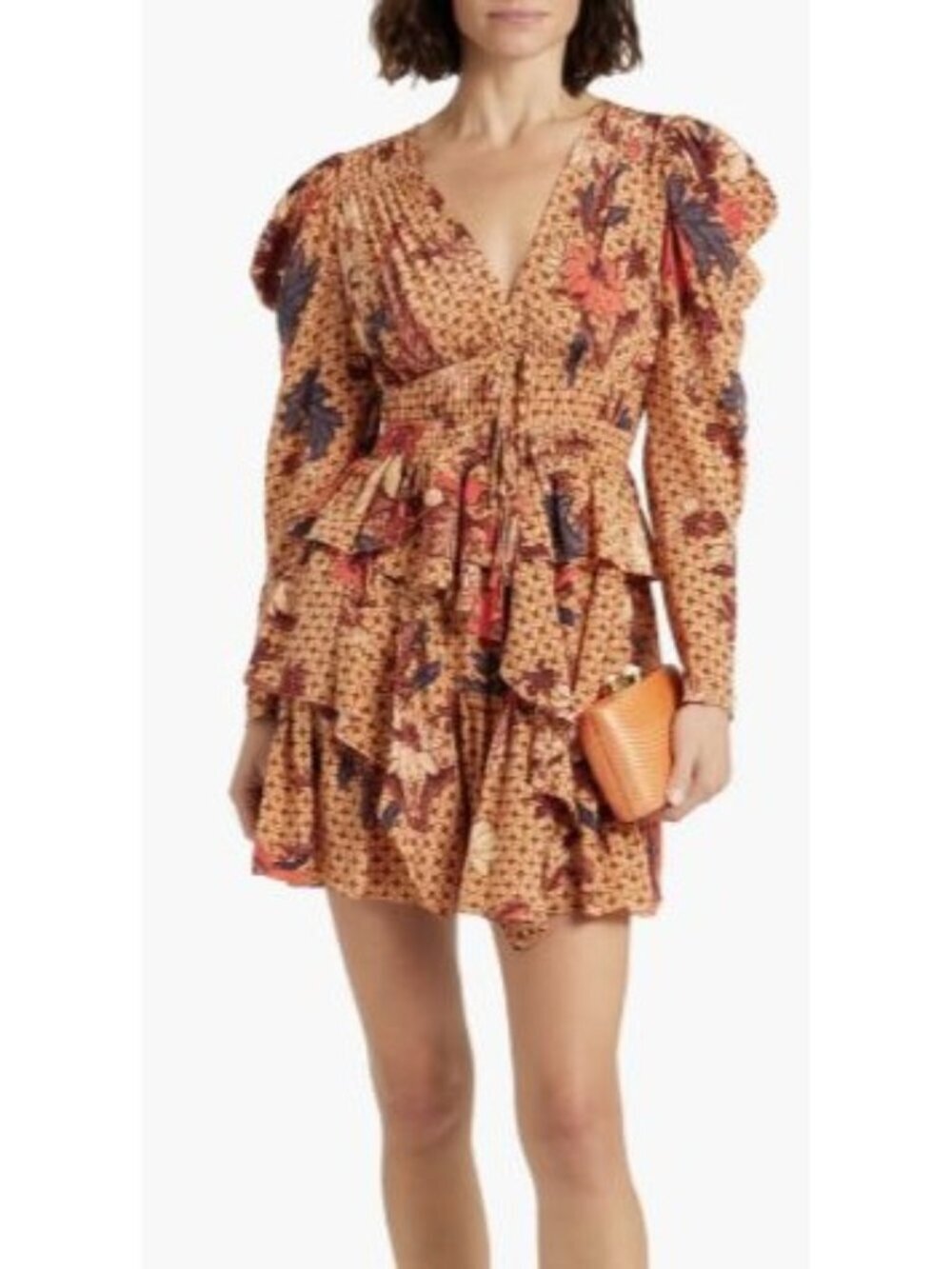 Ulla Johnson Silk Floral Oni Dress Size 4 New Garden Rose